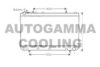 AUTOGAMMA 104257 Radiator, engine cooling